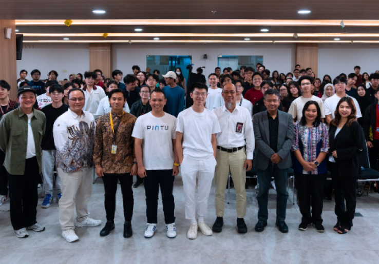 Pintu Gandeng OJK Edukasi Aset Kripto di Kampus Binus