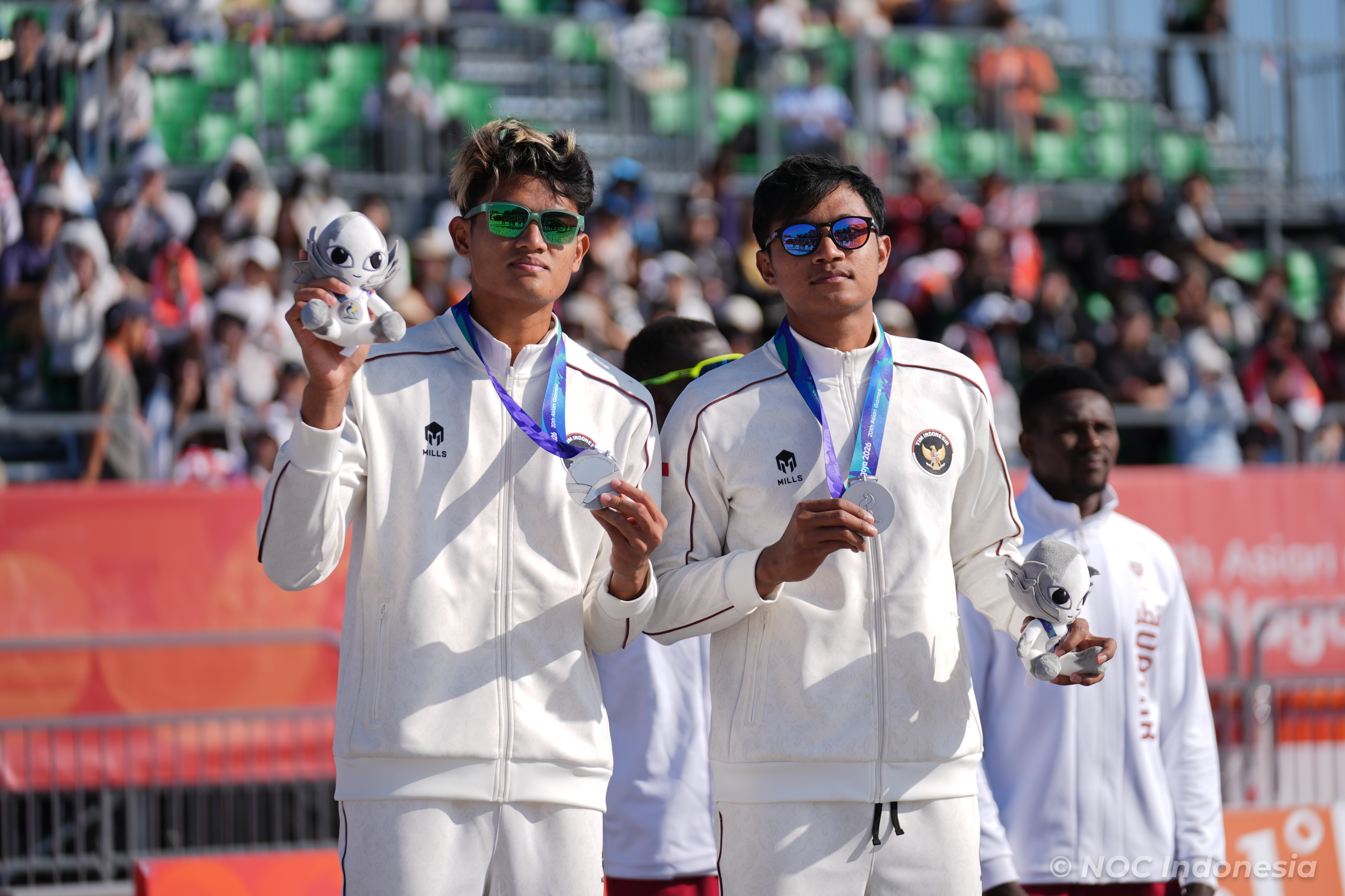 Asian Games 2026: Bintang/Sofyan Raih Medali Perak Voli Pantai