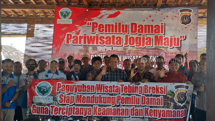 Pengelola Wisata Tebing Breksi Sepakat Tak Boleh Ada Atribut Parpol
