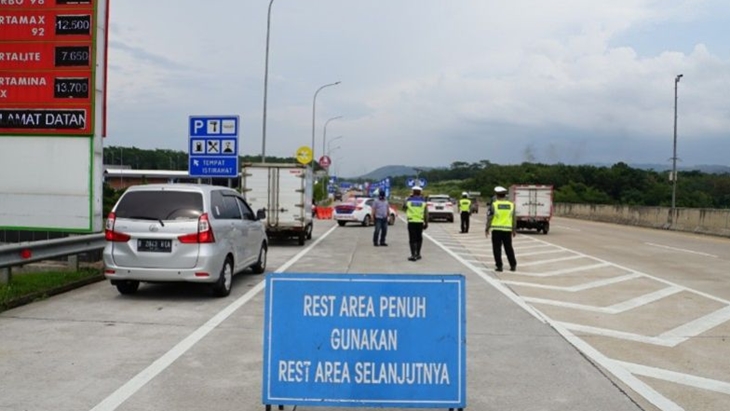 Arus Balik Lebaran, Rest Area Diterapkan Sistem Buka Tutup