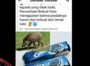 [HOAKS atau FAKTA]: Biskuit Oreo Mengandung Minyak Babi