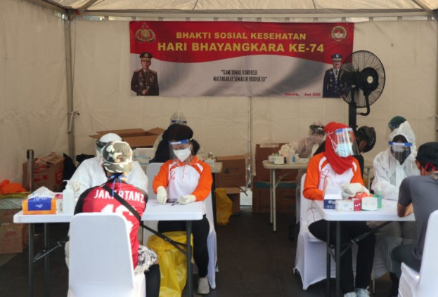 Polisi Ungkap Hasil Rapid Tes 600 Orang di CFD Kemarin