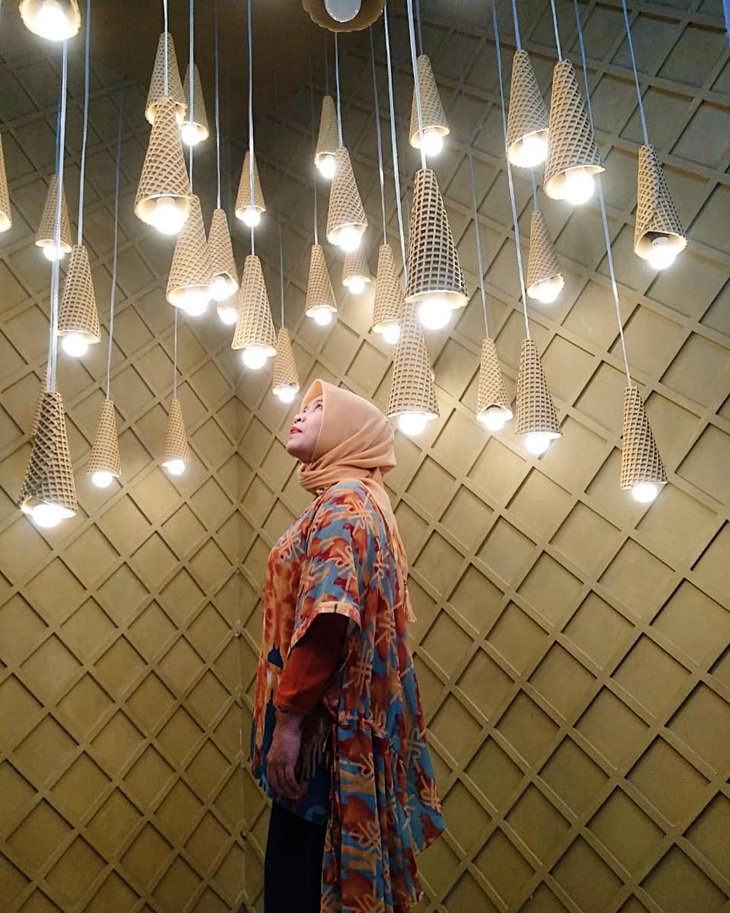 Ice Cream Word, :Kota Lama Semarang. (Foto: instagram.com/esti_aprilia)