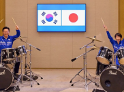 Duet Drum PM Jepang dan Presiden Korea Selatan, Diplomasi K-Pop untuk Hubungan Rumit  
