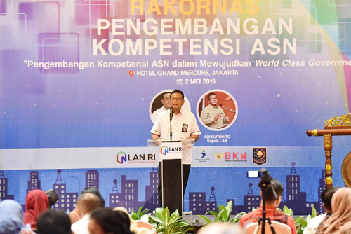 Kepala LAN: World Class Government Memerlukan Pemerintahan yang Gesit