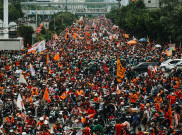 Jakmania 'Orenkan' Monas Sore Ini, Hindari Jalan-Jalan Berikut Agar Tak Terjebak Macet
