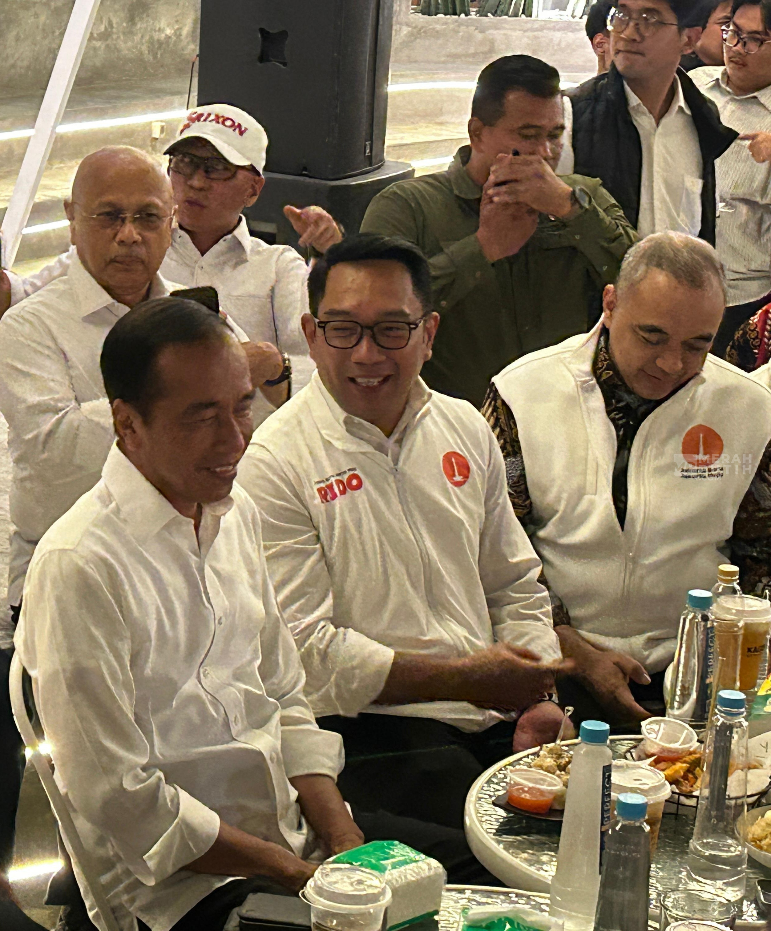 Citra Kirana Hingga Paula Verhoeven Nongol di Pertemuan Jokowi-Ridwan Kamil