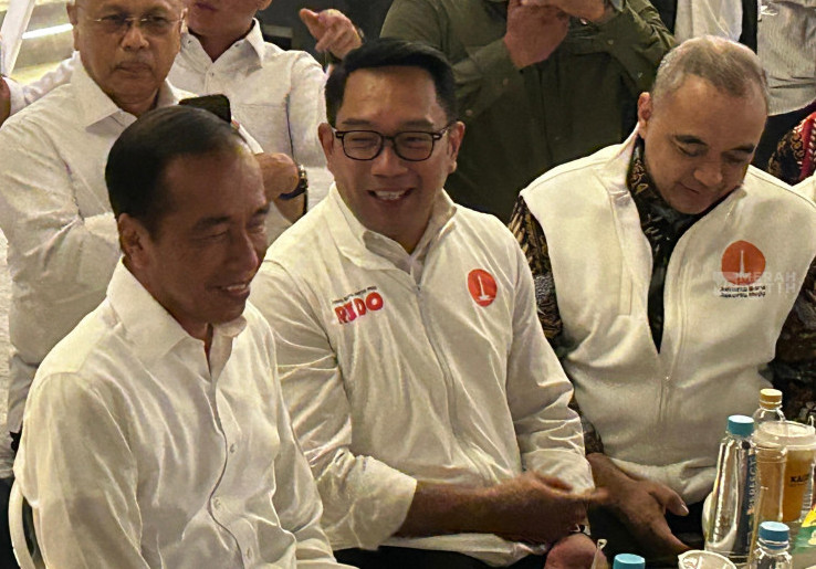 Citra Kirana Hingga Paula Verhoeven Nongol di Pertemuan Jokowi-Ridwan Kamil