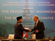 Prabowo Teken Kerja Sama Bilateral Bidang Pertahanan RI-Turki