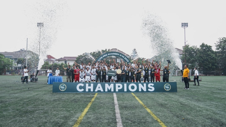 Dewa United FC Juara Elite Pro Academy U-14 Setelah Tekuk Persis di Laga Final