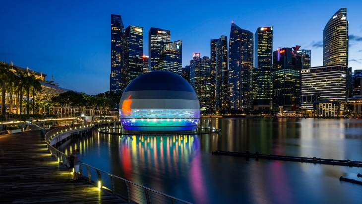Akan Ada Apple Store Apung di Singapura
