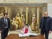 Ini Pesan Megawati yang Dituliskan di Research Center Al Bukhari Uzbekistan