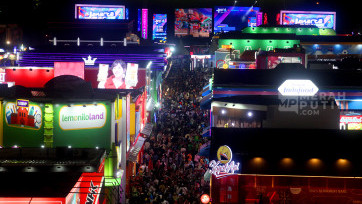 Libur Panjang Akhir Pekan Pengunjung Jakarta Fair 2025 Membludak 