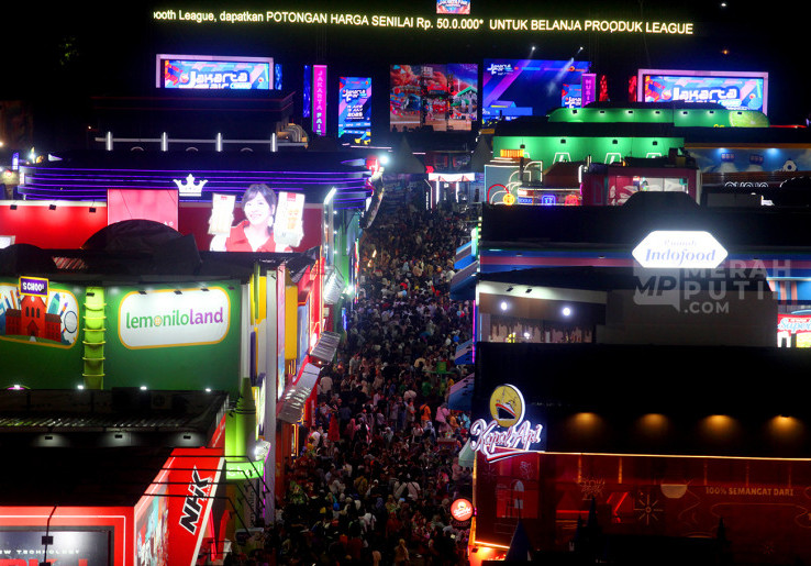 Libur Panjang Akhir Pekan Pengunjung Jakarta Fair 2025 Membludak 