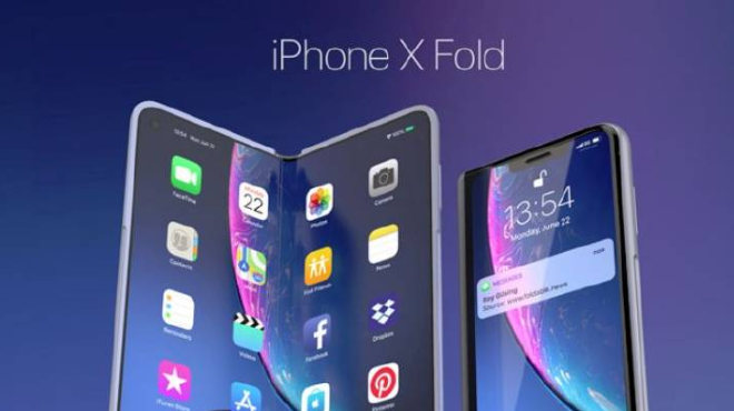 Tak Mau Kalah, Ini Dia Konsep Ponsel Layar Lipat iPhone X Fold dari Apple