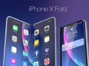 Tak Mau Kalah, Ini Dia Konsep Ponsel Layar Lipat iPhone X Fold dari Apple