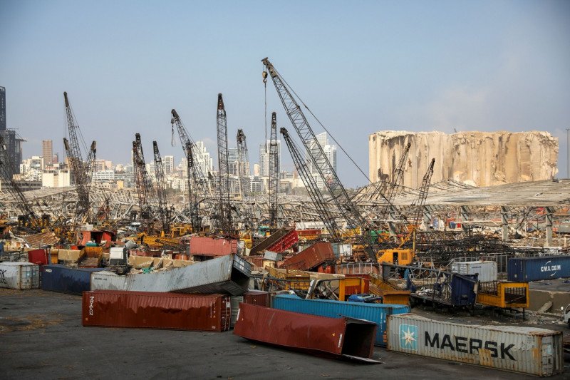 Geledah Pelabuhan Beirut, Militer Lebanon Temukan 1,32 Ton Kembang Api