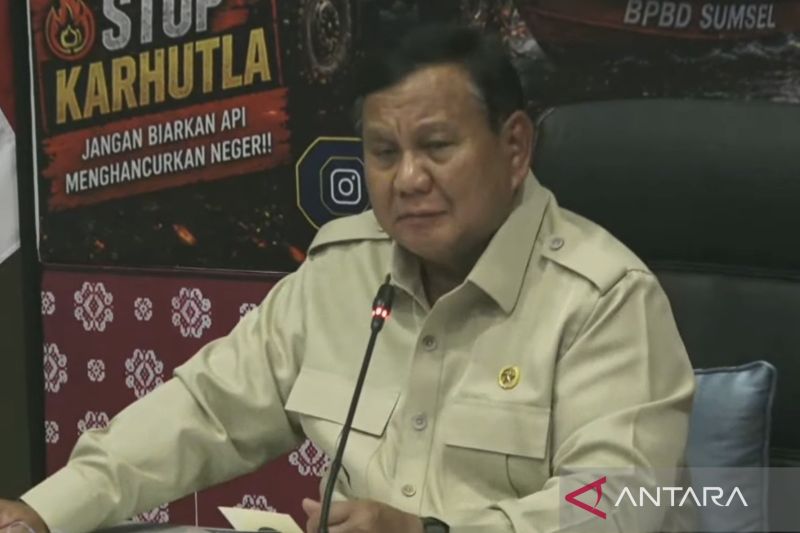 Prabowo Beri Peringatan Keras soal Karhutla: Korporasi Terlibat Pembakaran, Izinnya Dicabut