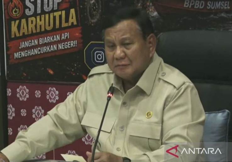 Prabowo Beri Peringatan Keras soal Karhutla: Korporasi Terlibat Pembakaran, Izinnya Dicabut
