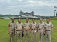 Pj Heru Bersama 5 Wali Kota Jakarta Kunjungi IKN
