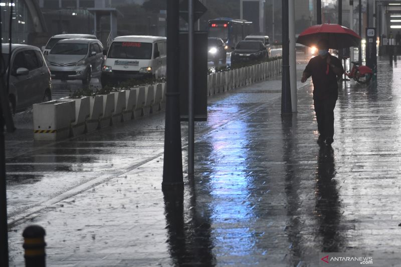 Jakarta Diperkirakan Hujan Mulai Siang hingga Malam