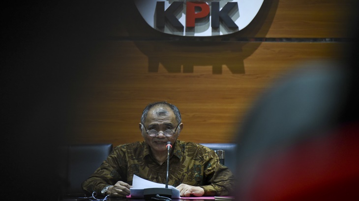 Agus Rahardjo umumkan status Tasdi