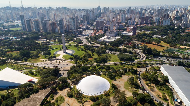 ibirapuera park, ruang terbuka hijau