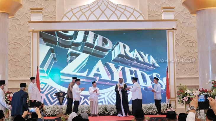 Wapres Harap Masjid Raya Zayed Menambah Kuat Karakter Masyarakat Islam