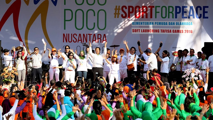Lewat Asian Games, Poco-Poco Akan Pecahkan Rekor Dunia