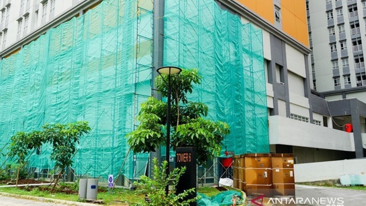 RS Darurat Wisma Atlet Rawat 1.360 Pasien COVID-19