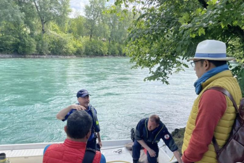 Pencarian Eril Terus Berlangsung, Libatkan Sejumlah Komunitas Sungai Aare