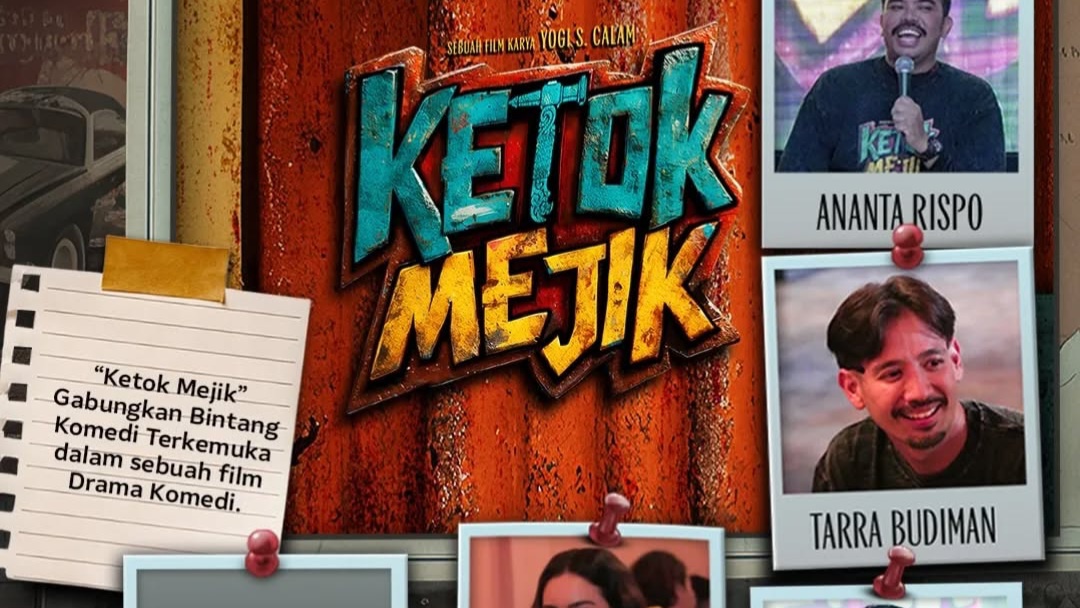 Ananta Rispo Jadi Montir Pewaris Bengkel dalam Film Komedi Terbaru 'Ketok Mejik'
