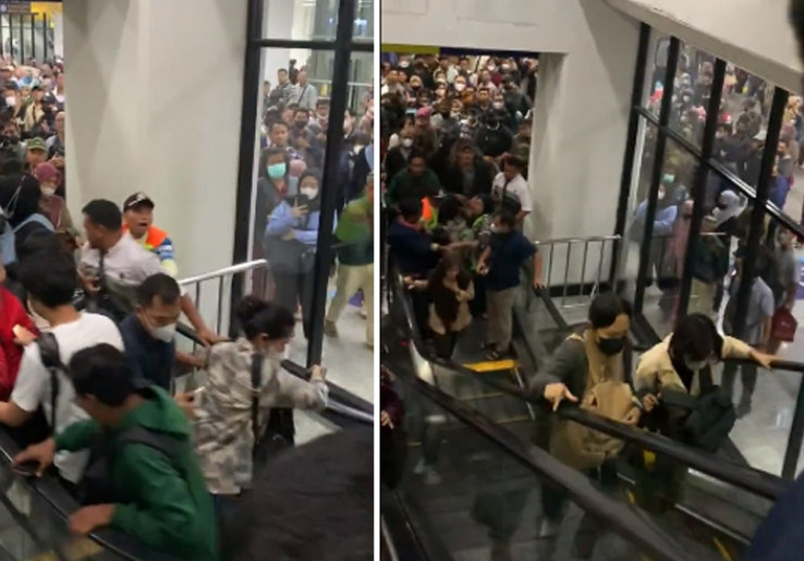 Eskalator di Stasiun Manggarai Berbalik Arah, PT KAI Akui Beberapa Penumpang Terjatuh
