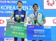 Setelah Bergelut Dengan Pemulihan, Jonatan Akhirnya Raih Gelar Juara di Korea Open 2025