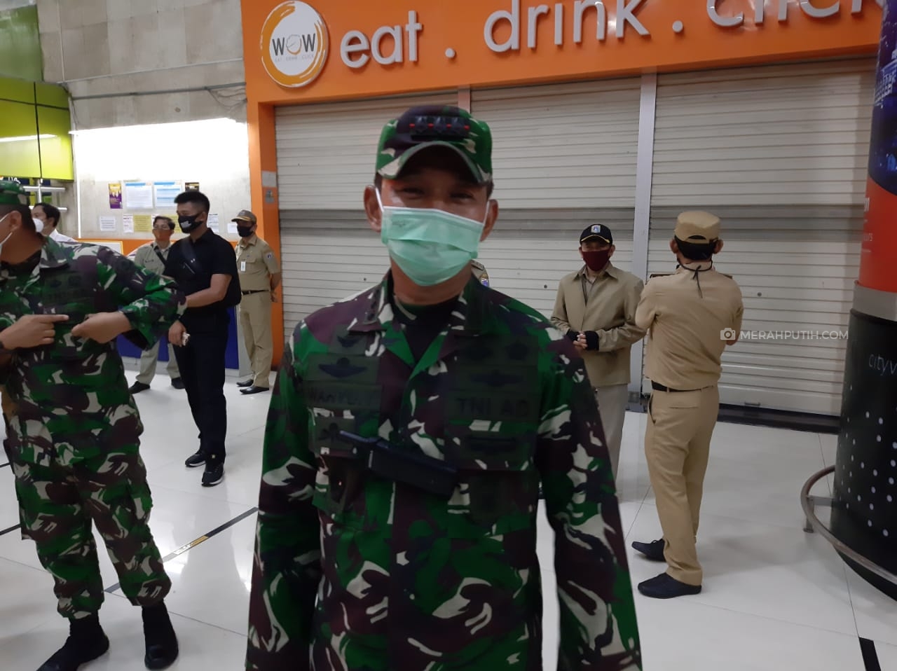 TNI dan Polri Pastikan tak Ada Penindakan Terhadap Warga yang Tak Patuhi PSBB