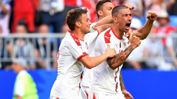 Kosta Rika 0-1 Serbia: Tendangan Bebas Kolarov Amankan Tiga Poin