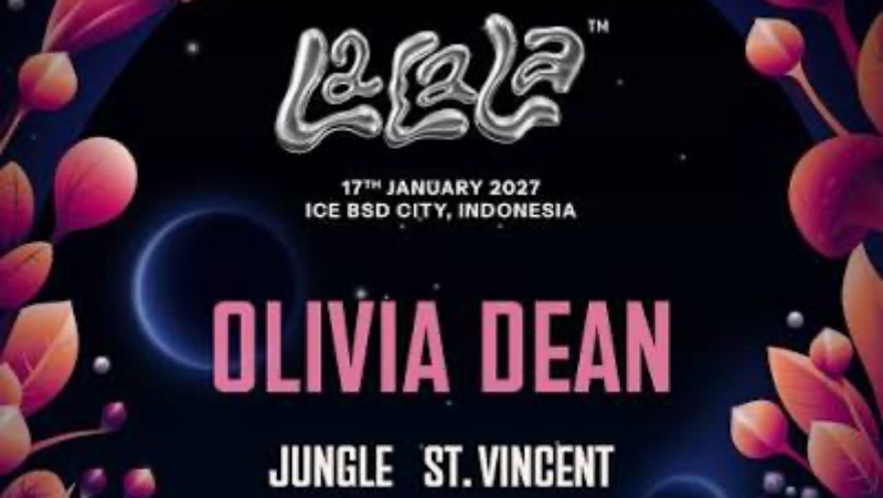 LaLaLa Festival 2027 Hadir di 3 Negara, Olivia Dean Jadi Headliner di Indonesia