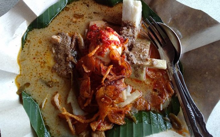 lontong medan lontong umi johor