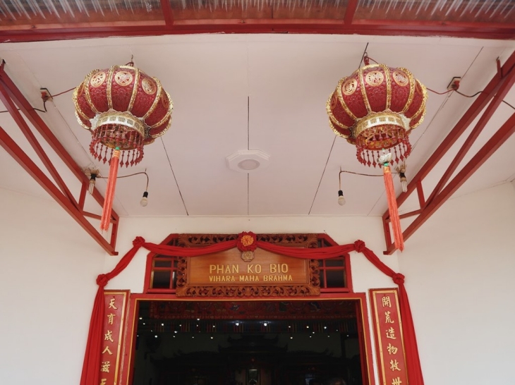 Kelenteng Pan Kho Bio atau Wihara Maha Brahma (Foto: pinktravelogue.com)