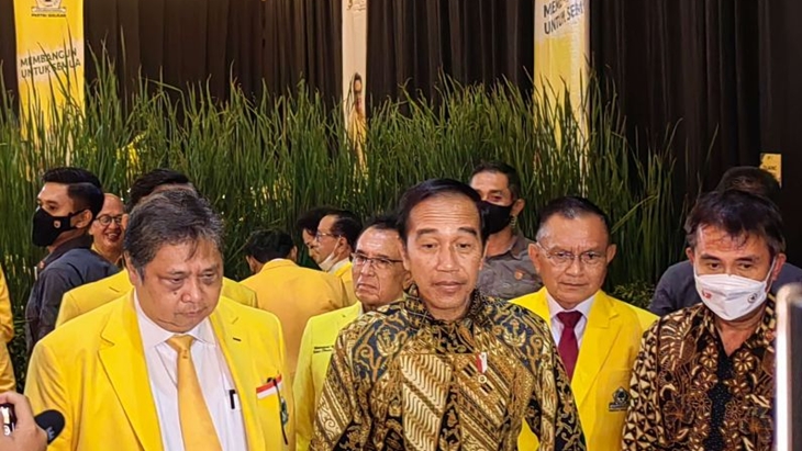 Pidato Jokowi Isyaratkan Golkar Tersandera Kekuasaan