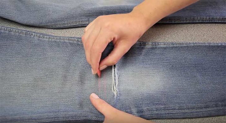 ripped jeans