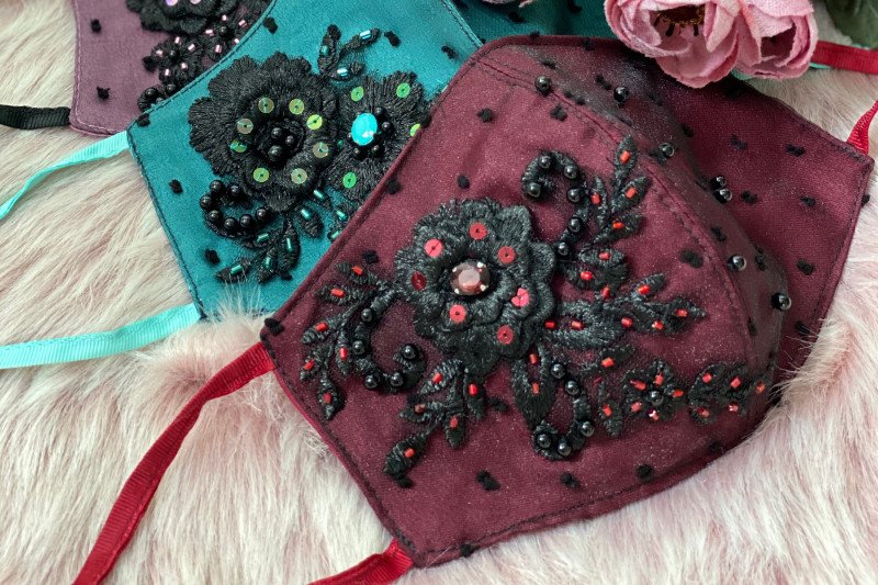 Masker elegan Bohemian (Foto: Ist)
