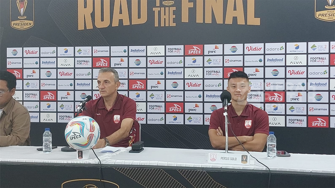 Semifinal Piala Presiden, Coach Milo Ajak Suporter Persis Solo tak Lakukan Ejekan Berlebihan