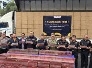Bea Cukai Gagalkan Peredaran 8,9 Juta Batang Rokok Tanpa Pita Cukai