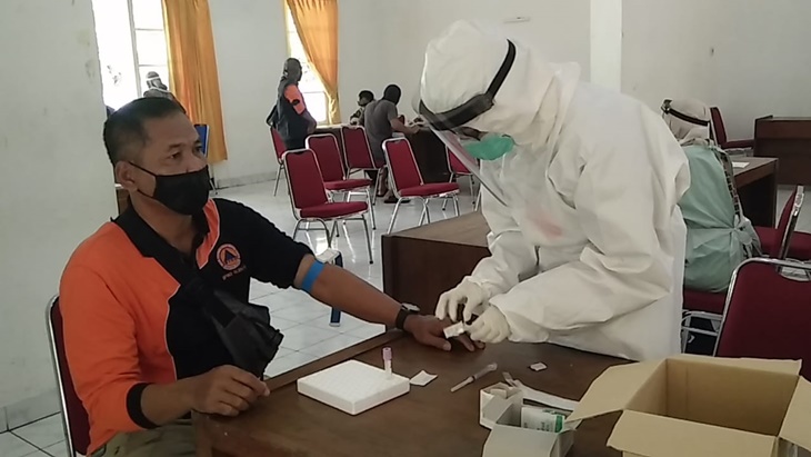 Pemkab Sleman mewajibkan semua mahasiswa di daerahnya harus lakukan rapid test corona
