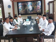 8 Kiai Jateng Temui Jokowi di Hari Tenang, Rais Syuriyah PWNU Jateng: Silaturahmi Jelang Pilkada