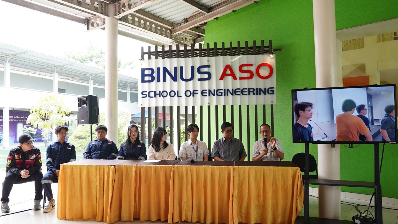 Tim D'BASE dari BINUS ASO Siap Bertanding di Shell Eco-marathon Asia-Pacific and the Middle East 2025