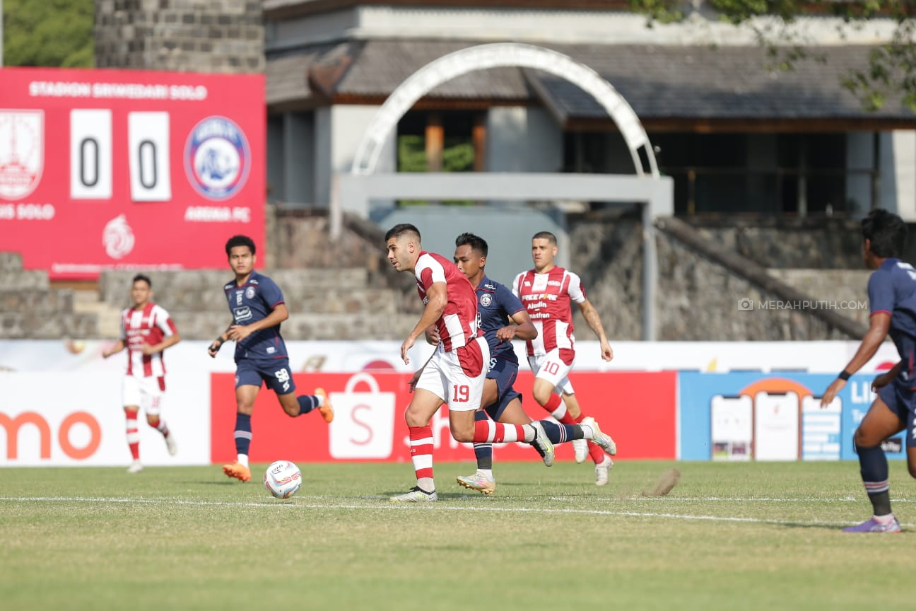 Ditahan Imbang 1-1, Pelatih Persis Solo Akui Arema Bermain Bagus