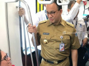Naik MRT ke Kantor, Anies Temukan Ide Baru untuk Transportasi Jakarta
