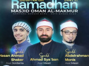 3 Ulama Timur Tengah Imani Shalat Tarawih di Masjid Oman Al Makmur Lampriet Banda Aceh 